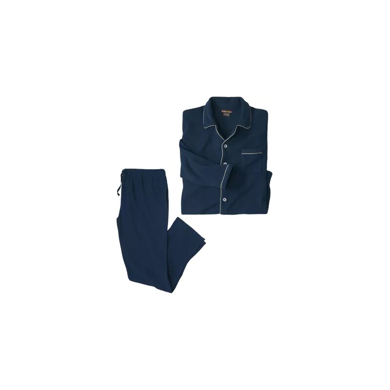 Mikroflísové pyžamo Blue Night Atlas For Men Modrá 61681825