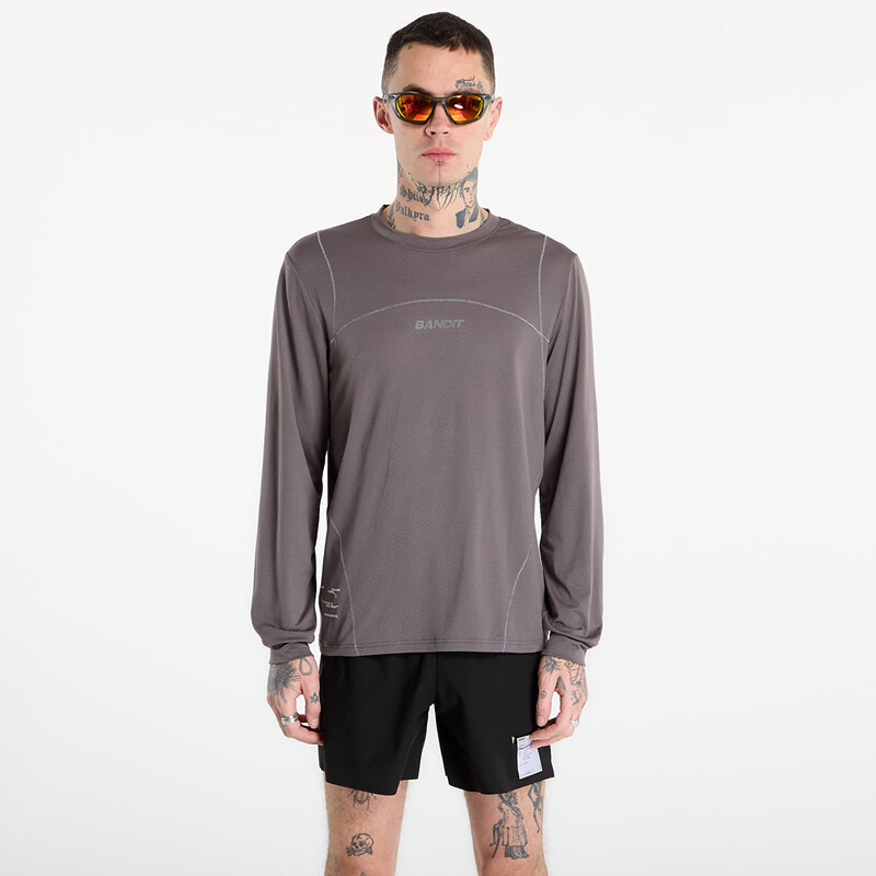 Tričko BANDIT Mens Micromesh Long Sleeve Tee Haze S 67118968