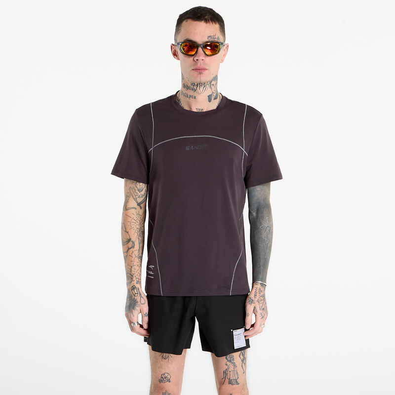 Tričko BANDIT Mens Micromesh Merrow Run Tee Shadow XL 67118969