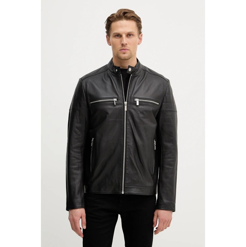 Kožená bunda Karl Lagerfeld 67119072