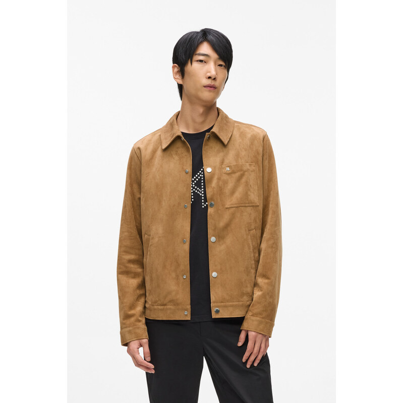 BUNDA KARL LAGERFELD FAUX SUEDE JACKET 67120005