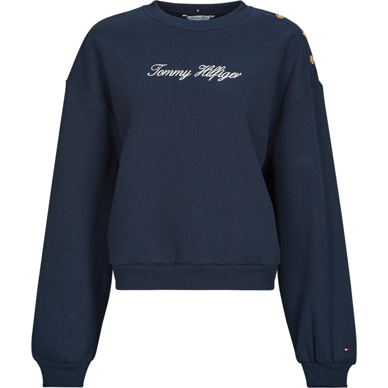 Tommy Hilfiger Mikiny GOLD BTN SCRIPT FLEECE SWTSRT Tommy Hilfiger 67120768