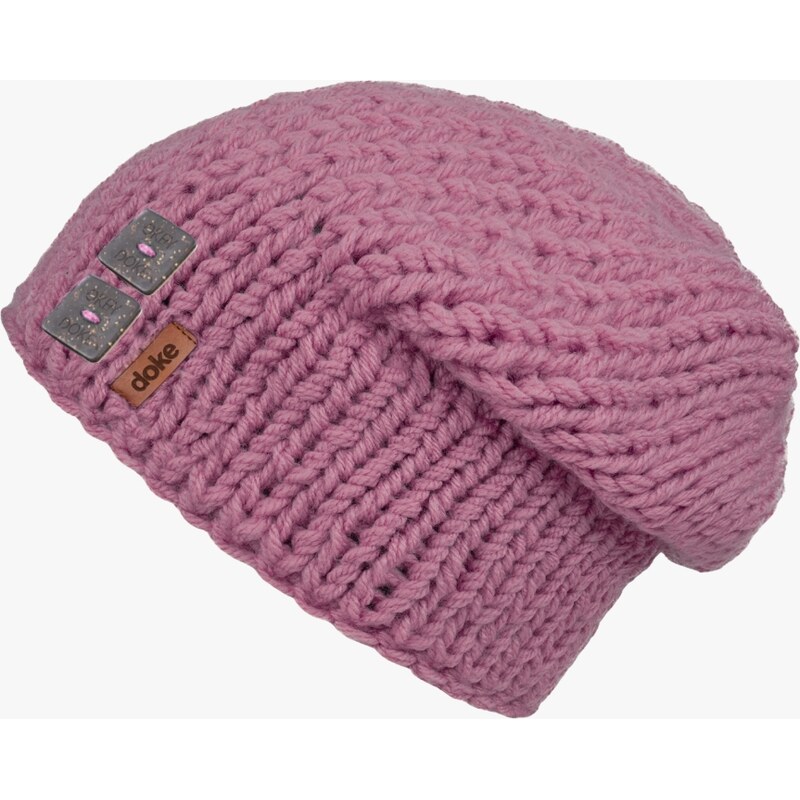 DOKE pletená čiapka B lilac 66216515