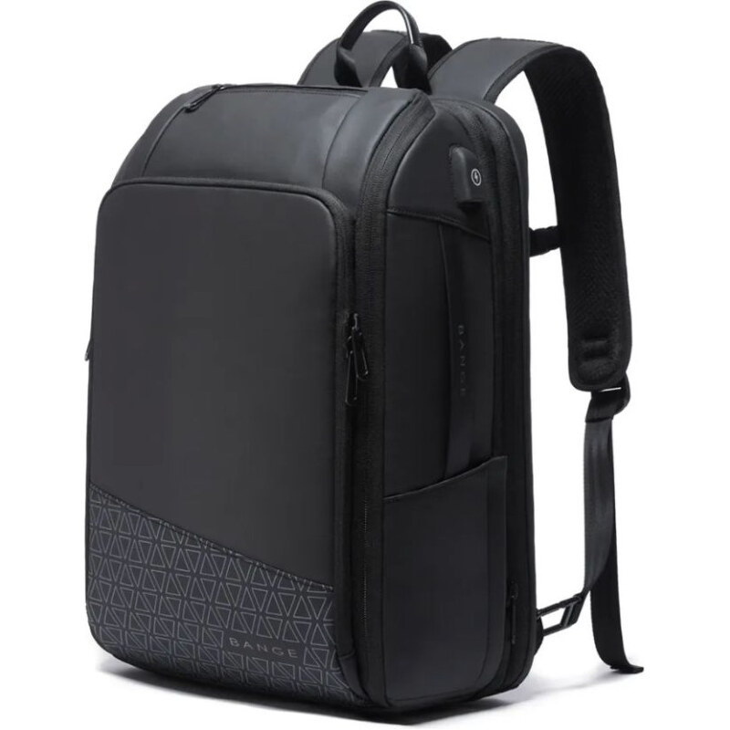 BANGE Business cestovný batoh s USB IONIC Čierny 40L 65226762