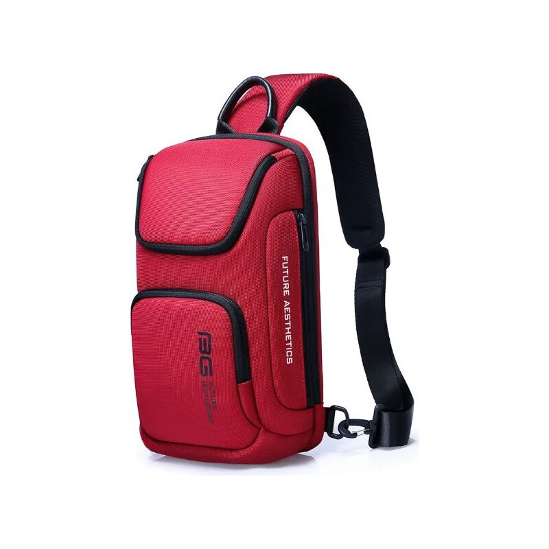 BANGE športový batoh cez rameno KIRAL Červený 8L 65227238