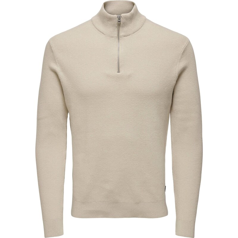 Only & Sons Mikina ONSPhil kamenná 57420906