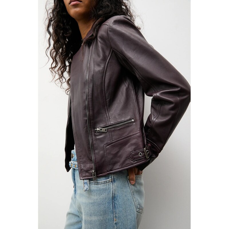 Kožená bunda Answear.LAB 65297136