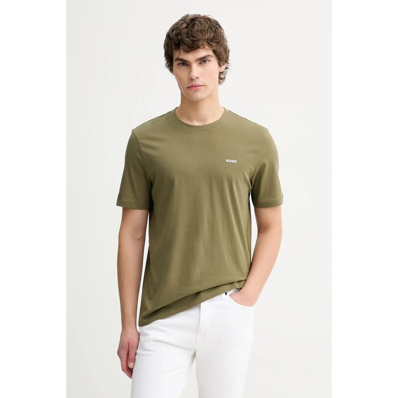 Bavlnené tričko HUGO 63605425