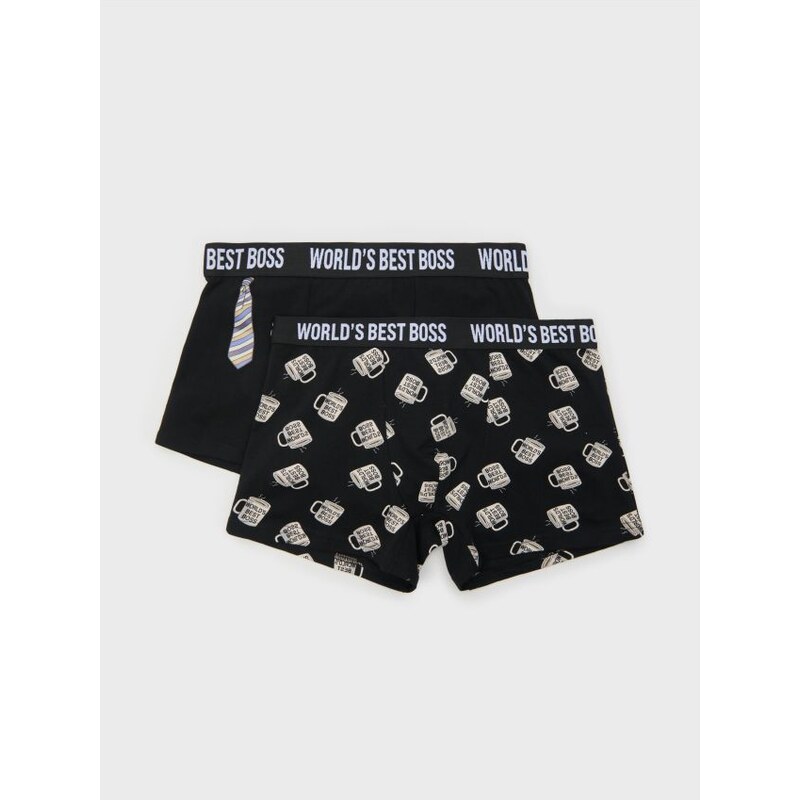 Sinsay - Súprava 2 boxeriek The Office - viacfarebná 67037408