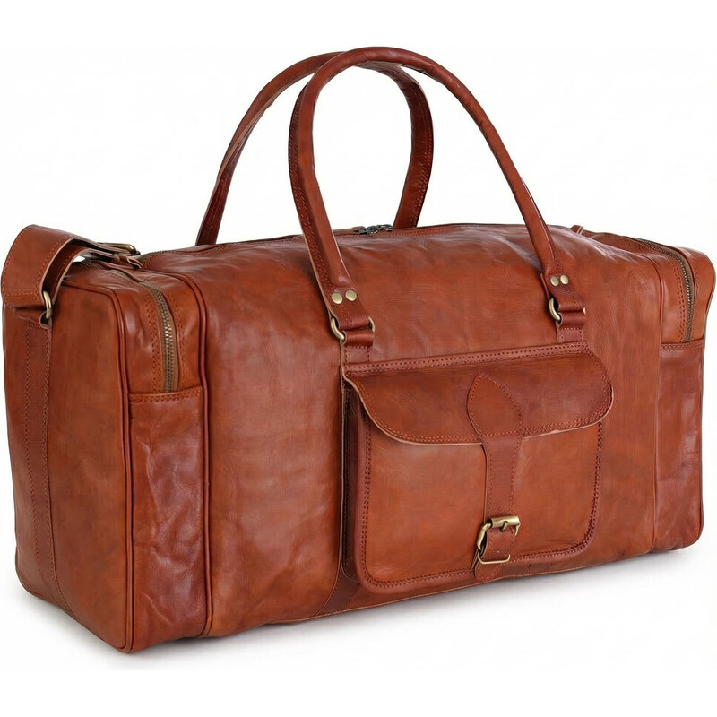 Glara leather Priestranná kožená cestovná taška – Road Story 67123222