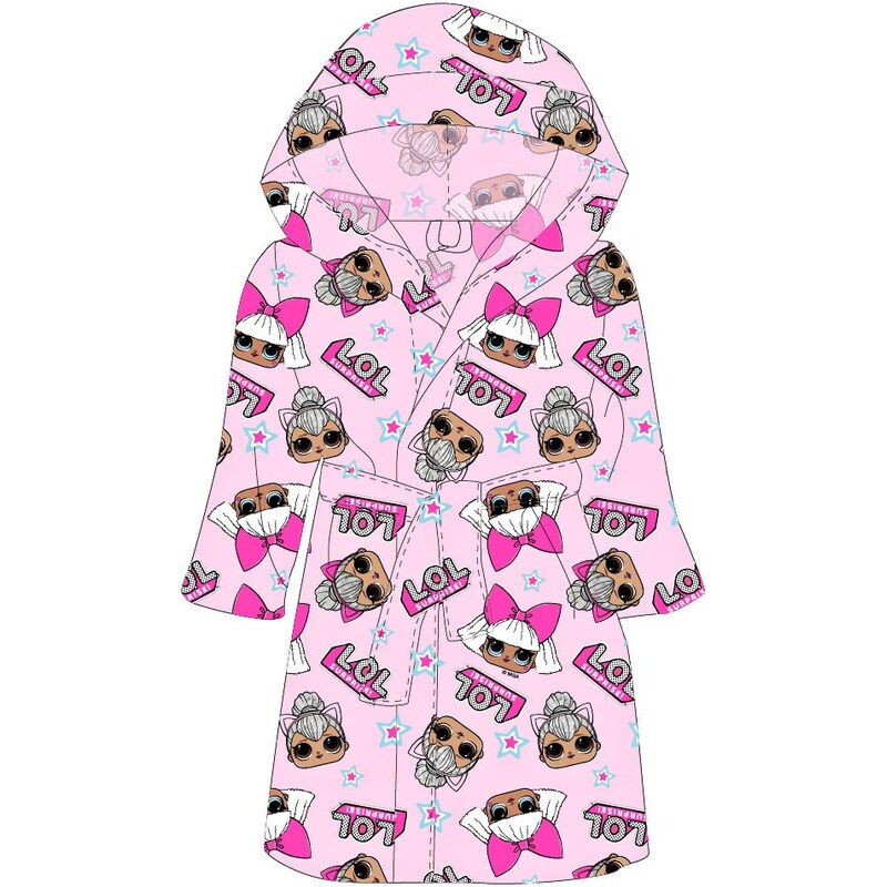 E plus M Dievčenský župan s kapucňou L.O.L. Surprise 20133569