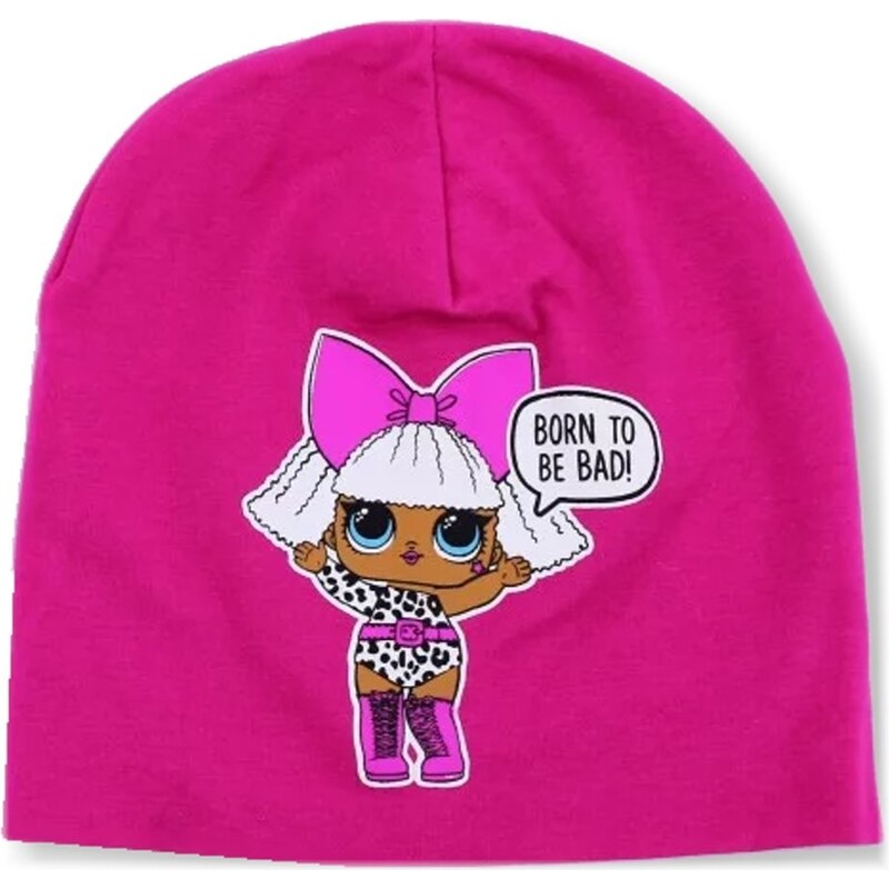 Setino Dievčenská jarná / jesenná čiapka L.O.L. Surprise - tm. ružová 21990957
