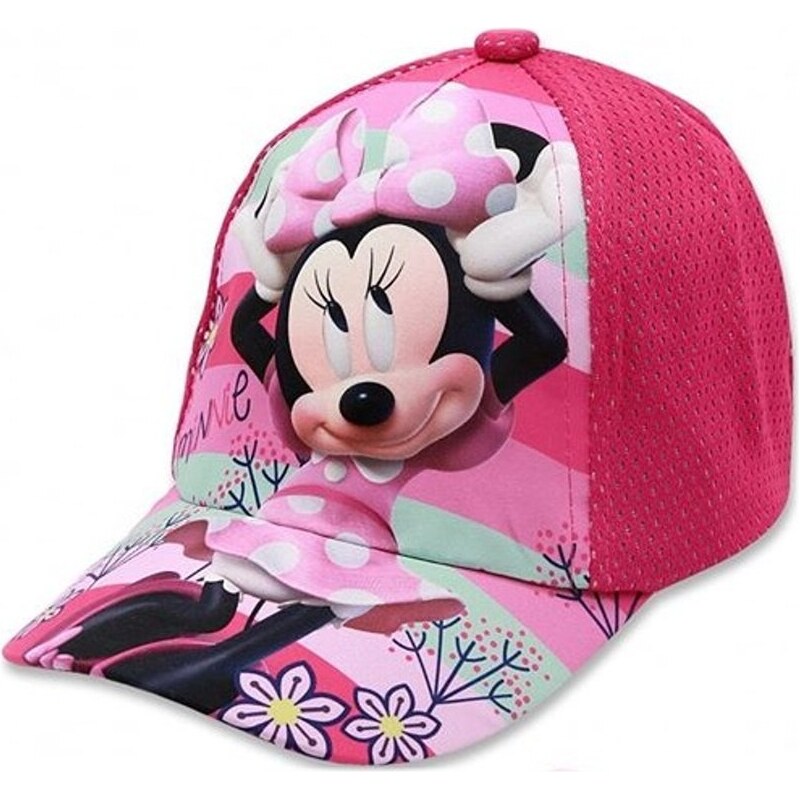 Setino Dievčenská šiltovka Minnie Mouse s mašľou - Disney 26776595