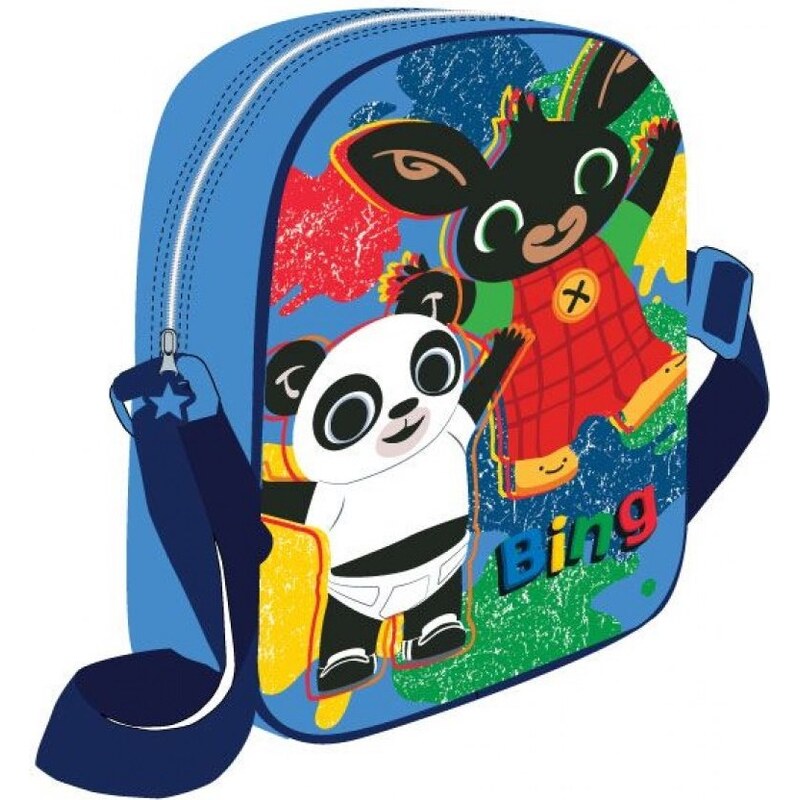 Setino Chlapčenská kabelka cez plece Zajačik Bing a Pando 27294119