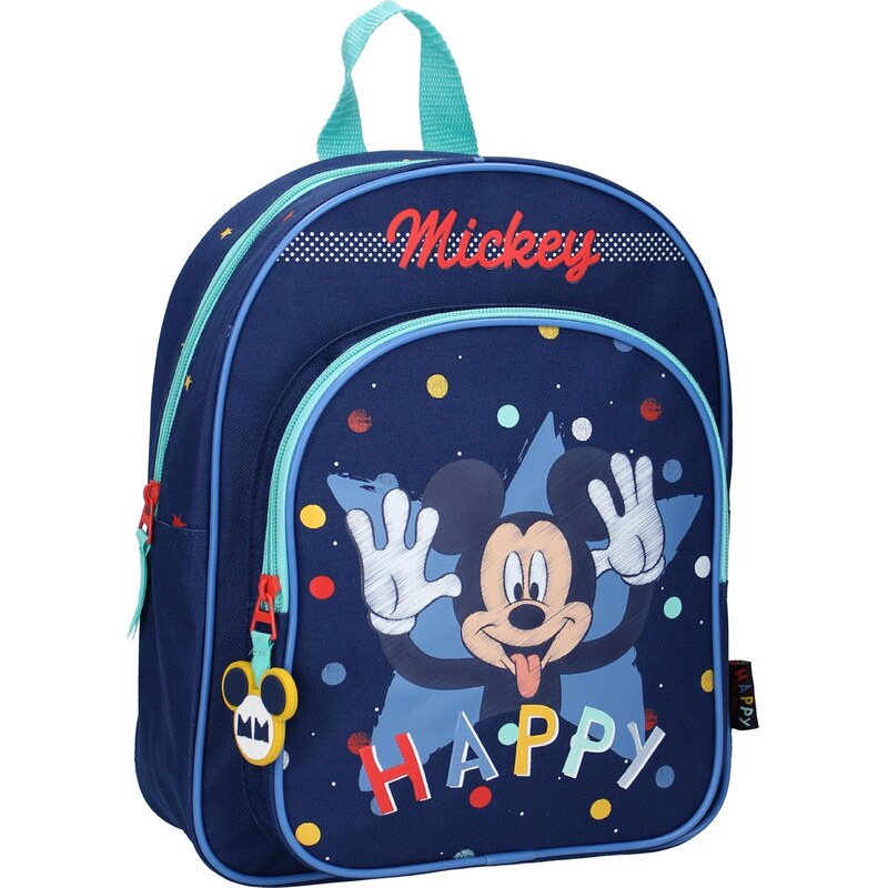 Vadobag Detský batoh s predným vreckom Mickey Mouse - Happy 31783907