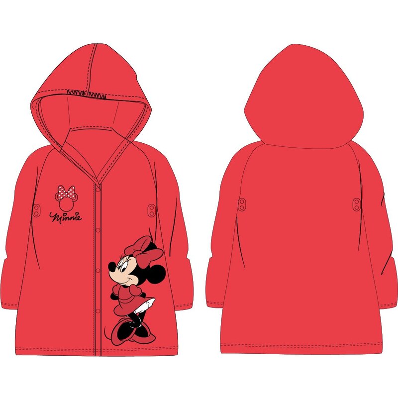 E plus M Dievčenská pláštenka Minnie Mouse - Disney 34198979