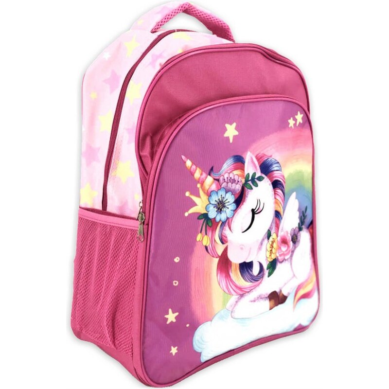 DIFUZED Dievčenské školský batoh s jednorožcom 35058680