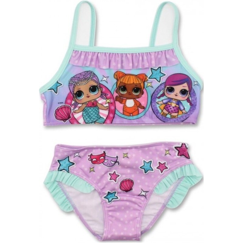 United Essentials Dievčenské dvojdielne plavky L.O.L. Surprise s 35412259
