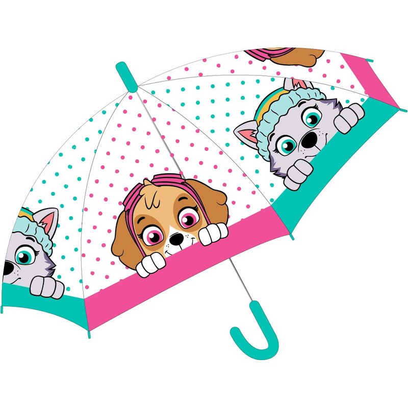 E plus M Dievčenský vystrelovací dáždnik Paw Patrol - Skye & Everest 35560639