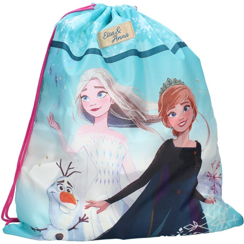 Vadobag Vrecko na prezúvky / vak na chrbát Ľadové kráľovstvo - Frozen 37515801