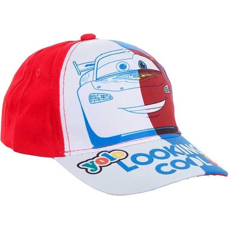 SunCity Chlapčenská šiltovka Autá - Blesk McQueen - Looking Cool 41276887