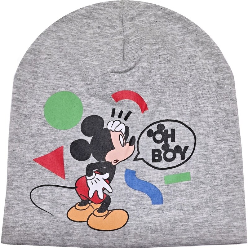 Setino Chlapčenská jarná / jesenná čiapka Mickey Mouse - Oh Boy 41021034