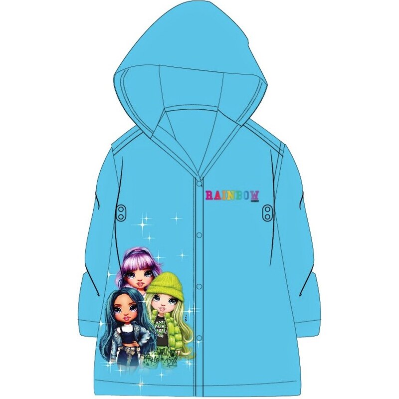 E plus M Dievčenská pláštenka Rainbow High 45737442