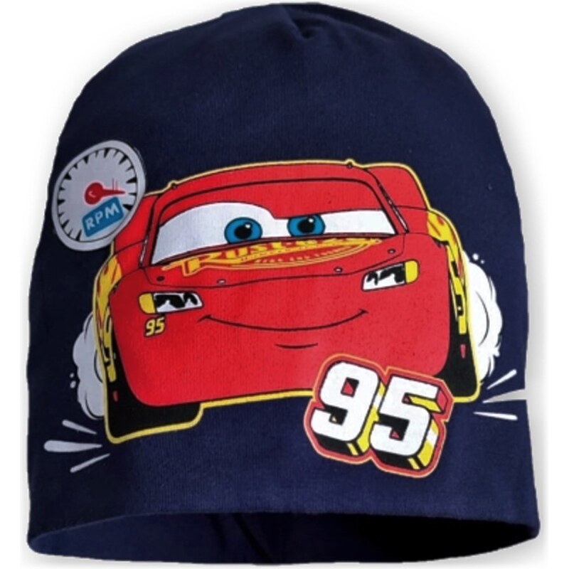 DIFUZED Chlapčenská jarná / jesenná čiapka Autá - Blesk McQueen 95 46678101