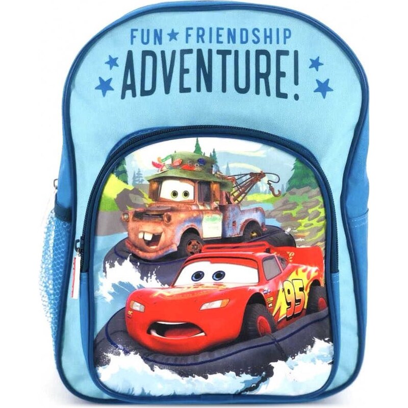 HappySchool Detský batoh s predným vreckom Autá - Fun friendship 46636274