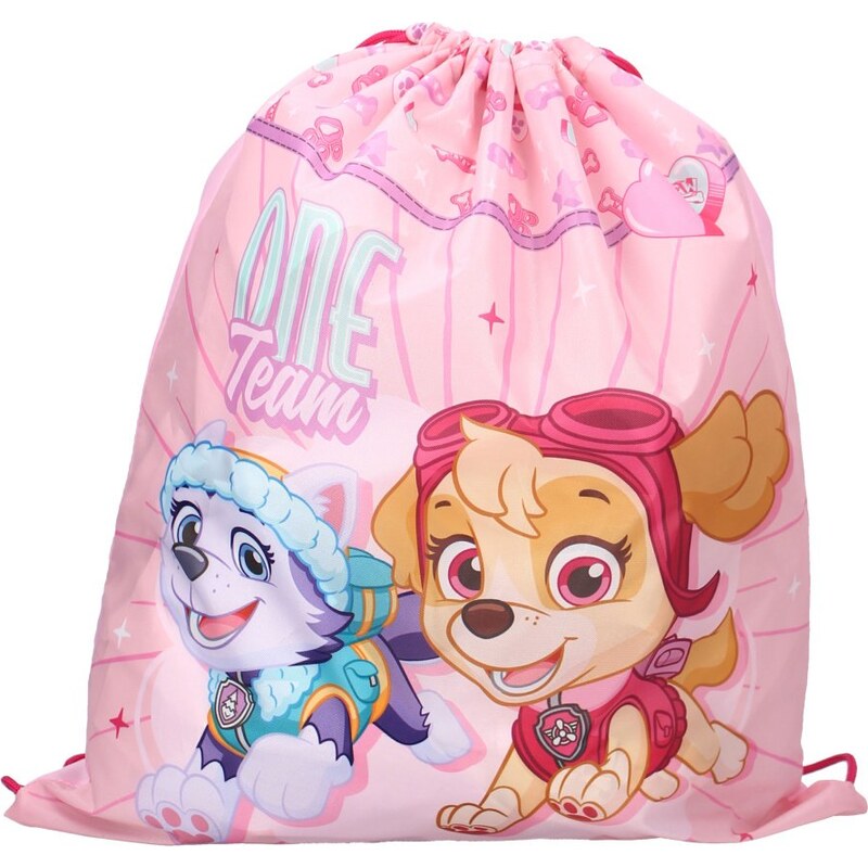 Vadobag Dievčenské vrecko na prezúvky / vak na chrbát Paw Patrol 47086512