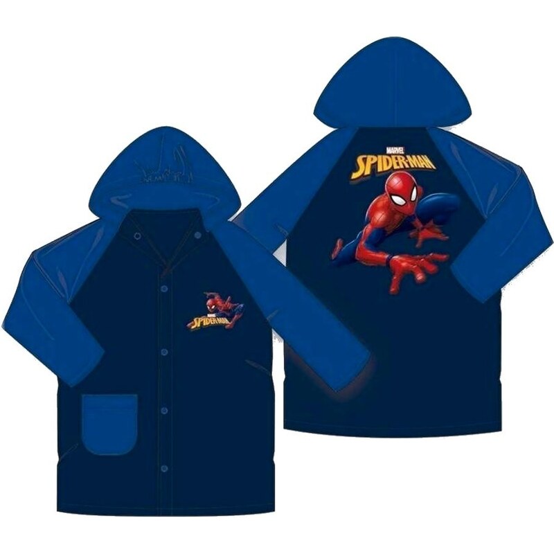 DIFUZED Chlapčenská pláštenka Spiderman - MARVEL 51044217