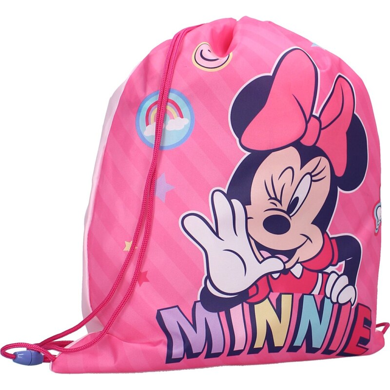 Vadobag Detské vrecko na prezuvky / vak na chrbát Minnie Mouse 56115329
