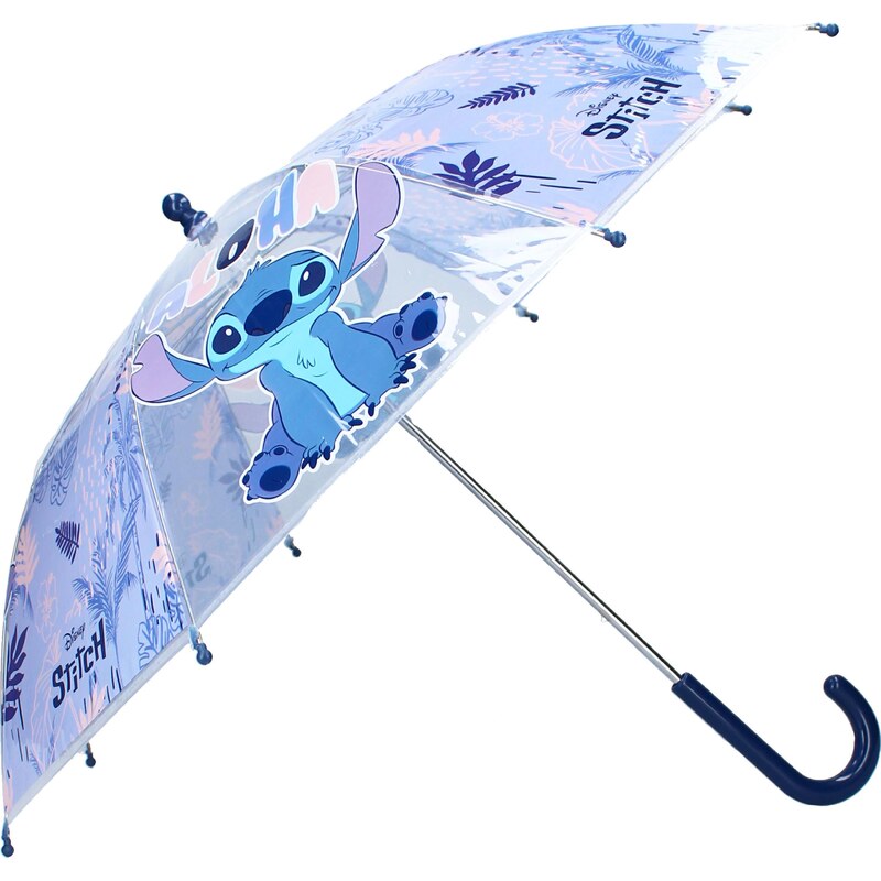 Vadobag Detský transparentný dáždnik Lilo & Stitch 58153198