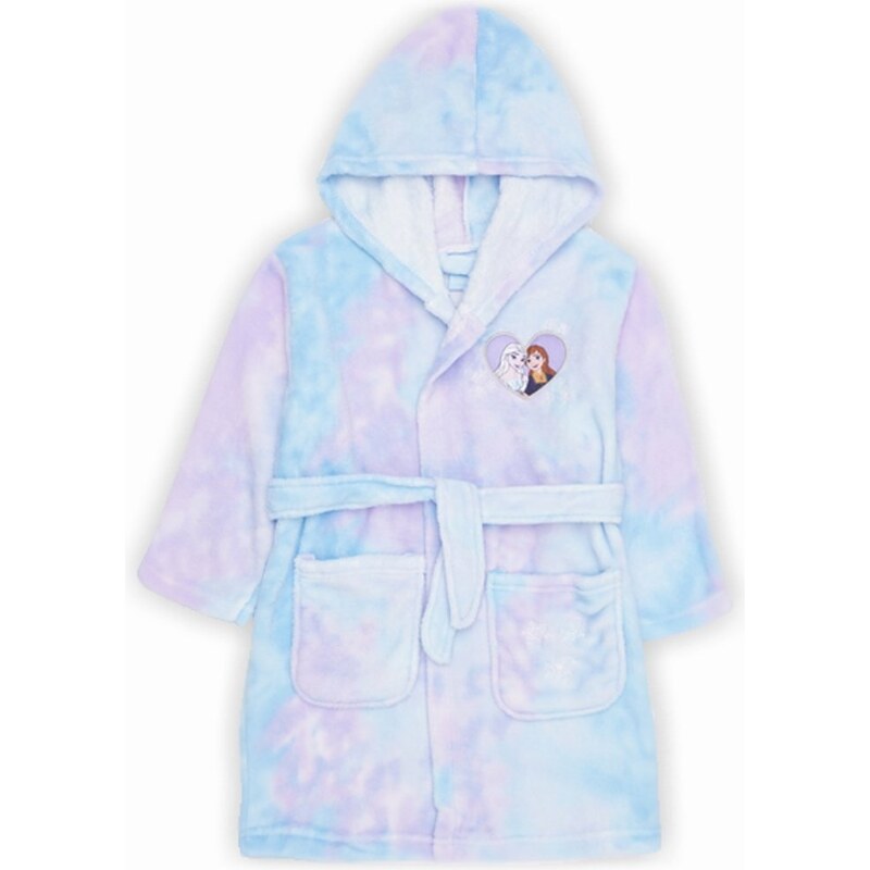 E plus M Dievčenský pestrofarebný župan Ľadové kráľovstvo 58257863