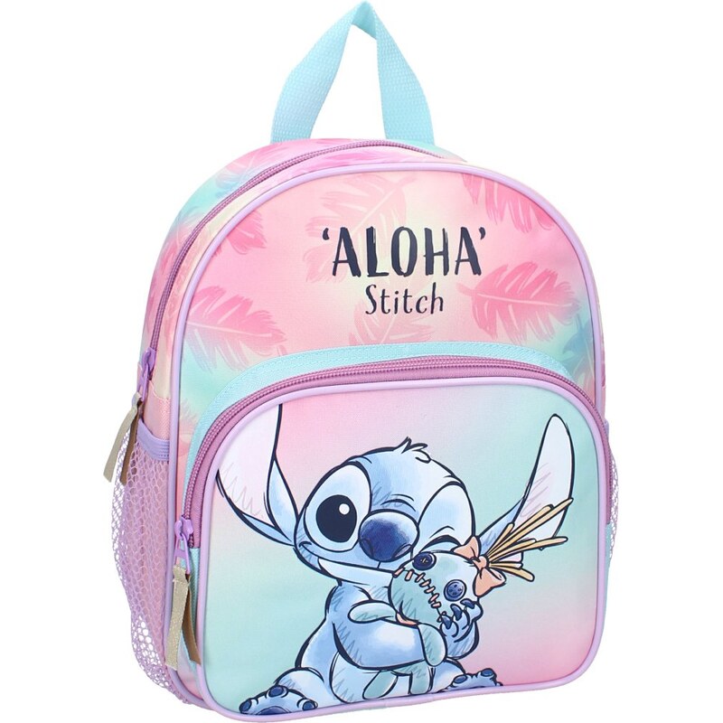 Vadobag Detský batoh s predným vreckom Lilo & Stitch - Wild Energy 60350266