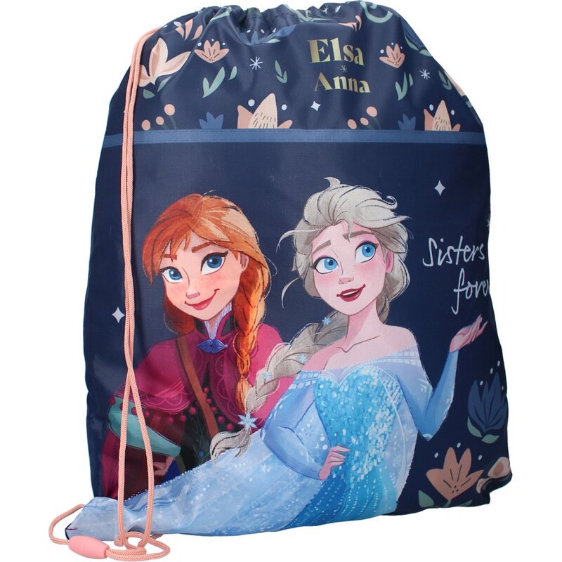 Vadobag Vrecko na prezúvky / vak na chrbát Ľadové kráľovstvo - Sisters 60407527