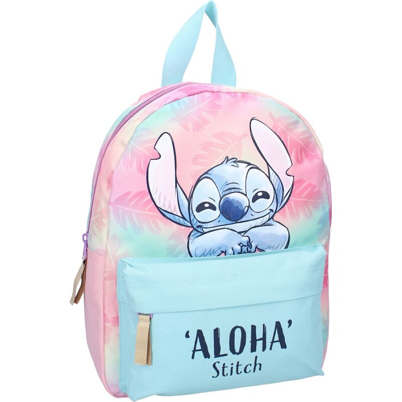 Vadobag Dievčenský batoh s predným vreckom Lilo & Stitch - Aloha 60497142