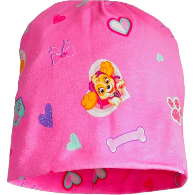 UNITED LABELS Dievčenská jarná / jesenná čiapka Labková patrola - Paw 63091557