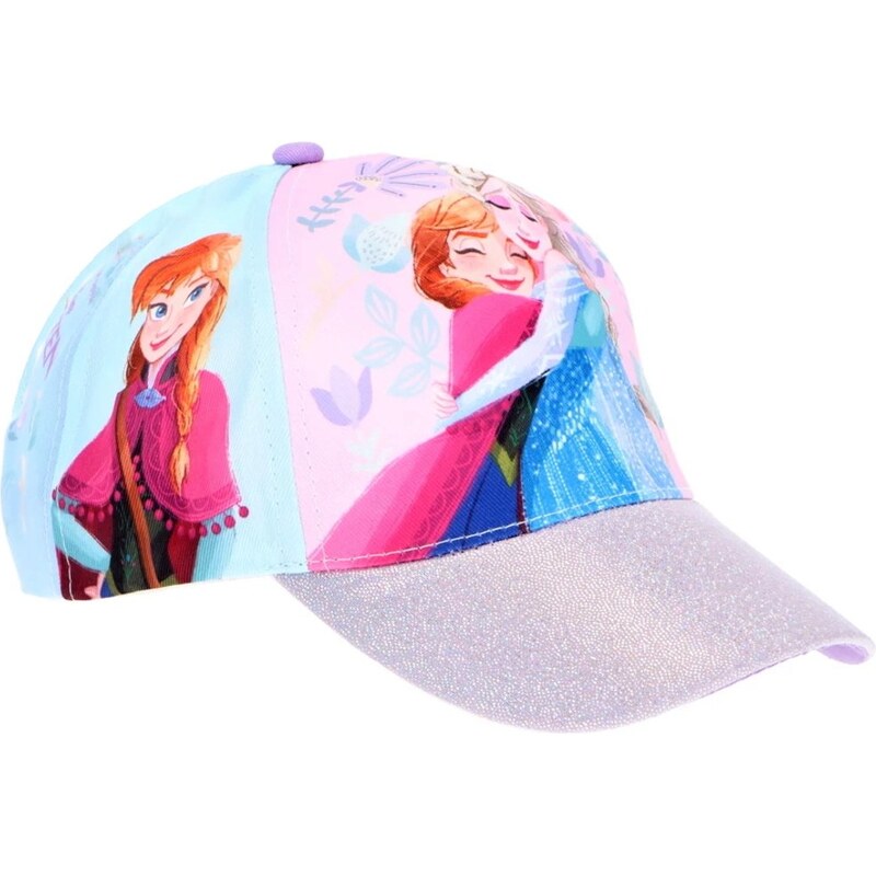 DIFUZED Dievčenská šiltovka Ľadové kráľovstvo s trblietavým šiltom 63761348