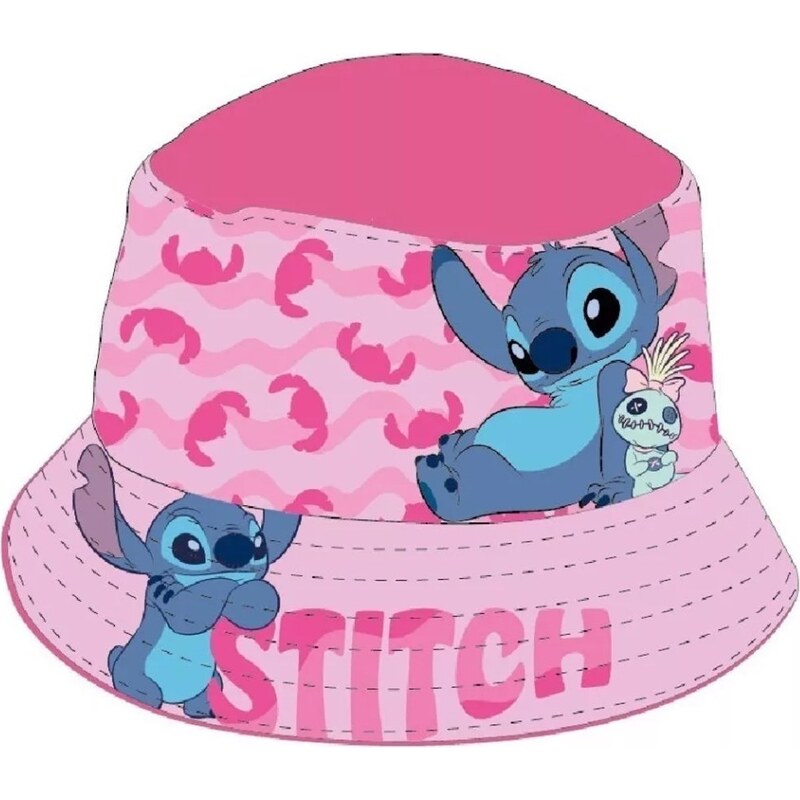 DIFUZED Dievčenský letný klobúk Stitch 63790401