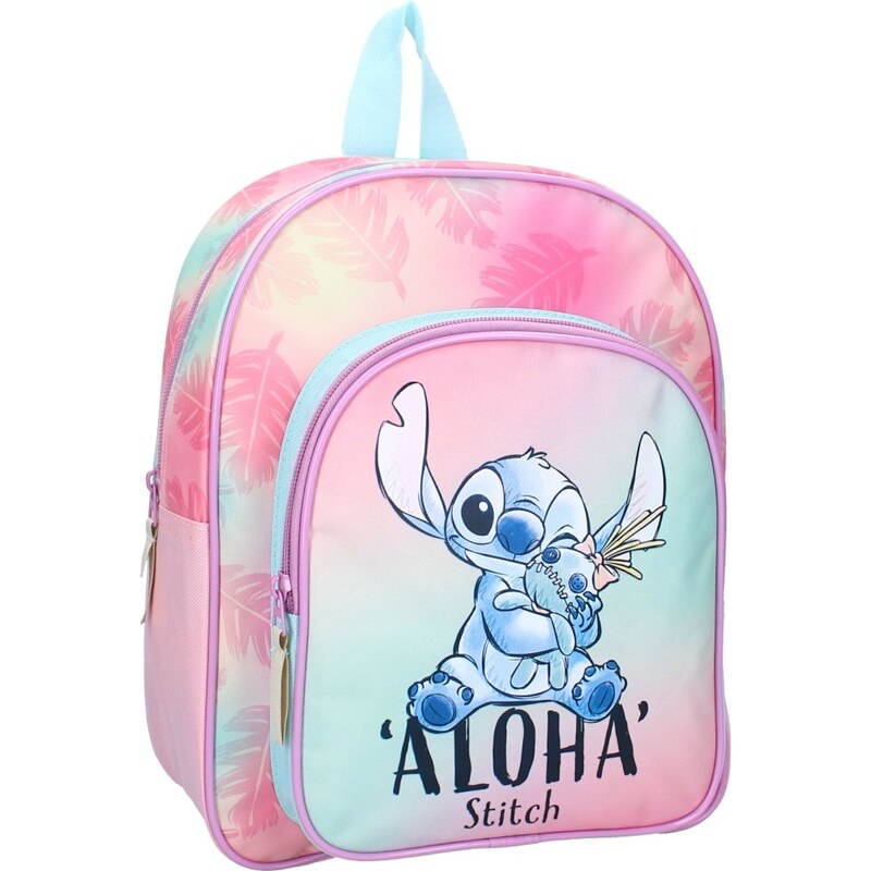 Vadobag Detský batoh s predným vreckom Lilo & Stitch - Aloha 65051426