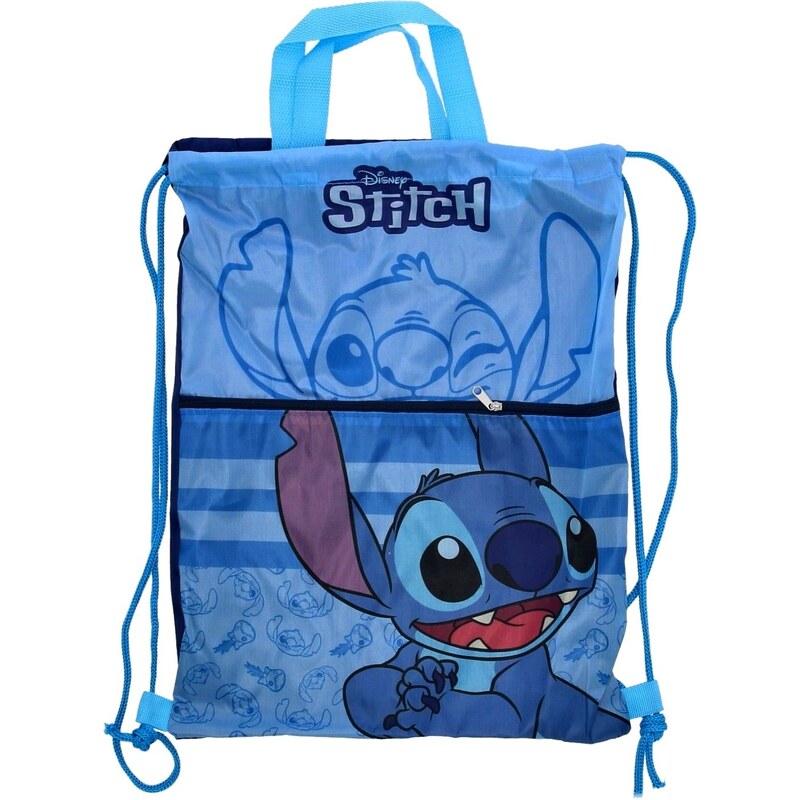 DIFUZED Chlapčenský športový vak Stitch s vreckom na zips 65299723