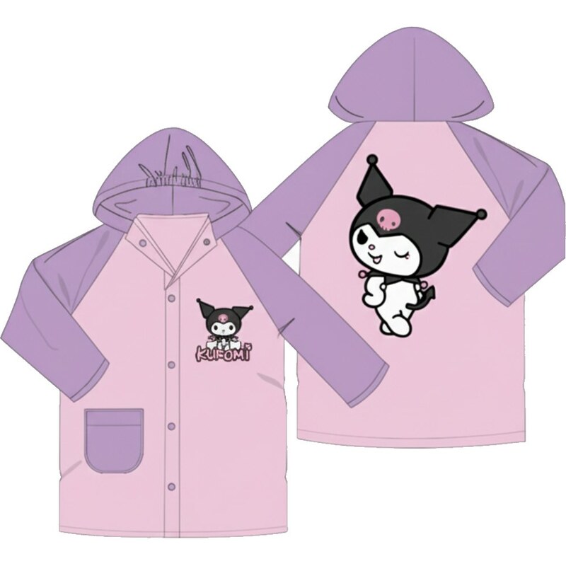 DIFUZED Dievčenská pláštenka Kuromi 66337216