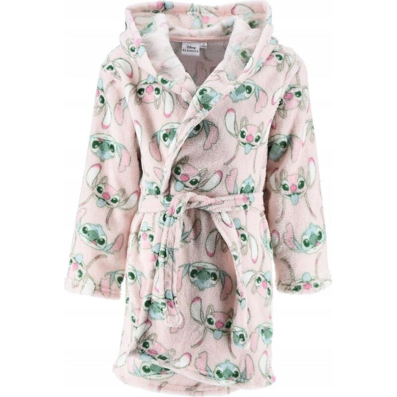 SunCity Dievčenský fleece župan s kapucňou Lilo & Stitch 66378981