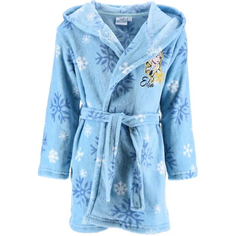 SunCity Dievčenský fleece župan s kapucňou Ľadové kráľovstvo - Elsa 66421843