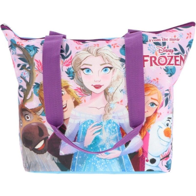 DIFUZED Dievčenská plážová taška Ľadové kráľovstvo 66416289