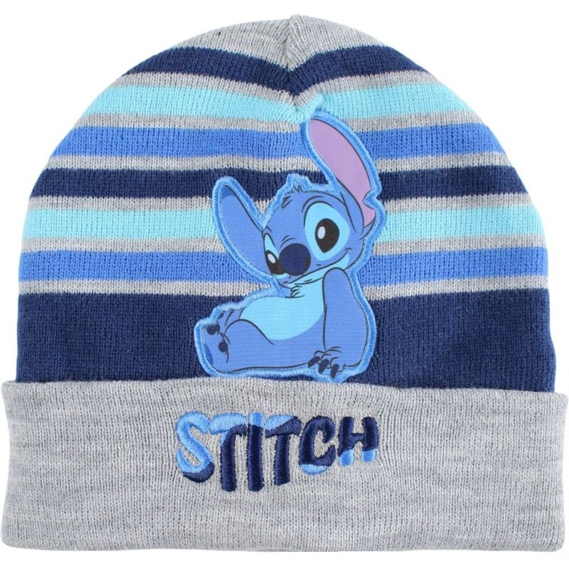 DIFUZED Chlapčenská zimná pletená čiapka Stitch 66502478
