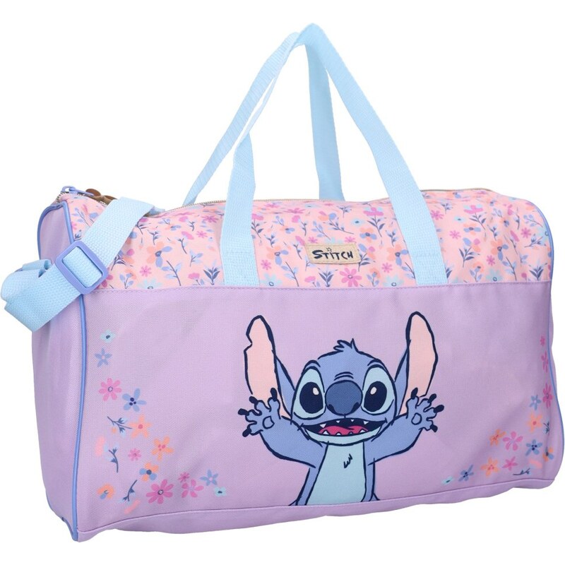 Vadobag Dievčenská cestovná taška Stitch – Spring Smiles 66950011