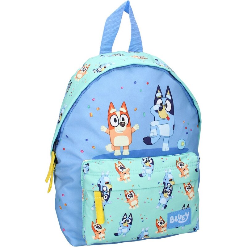 Vadobag Detský batoh s prednou priehradkou Bluey a Bingo 66956838