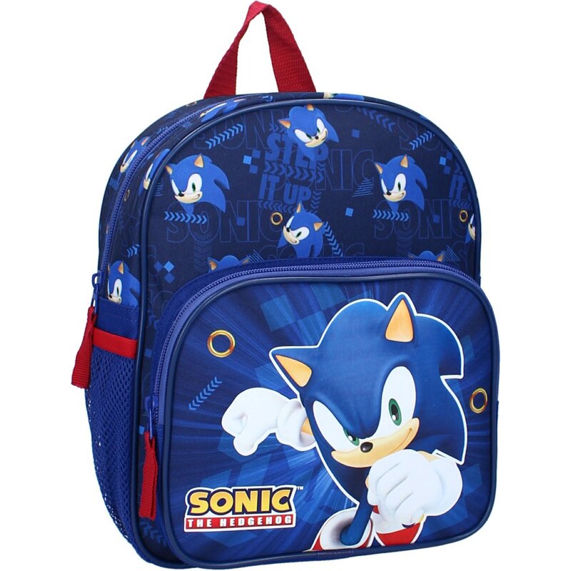 Vadobag Detský batoh s predným vreckom Ježko Sonic - Still Unstoppable 66974573